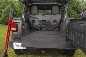 Jeep Wrangler Unlimited JLU Cargo Cover - Rear - Rugged Ridge - C3 - `18-`21 Jeep Wrangler Unlimited JLU Cargo Cover - Rear - Rugged Ridge - C3 - `18-`21